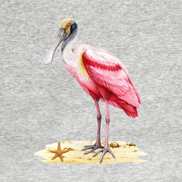 Spoonbill by NatureDzines